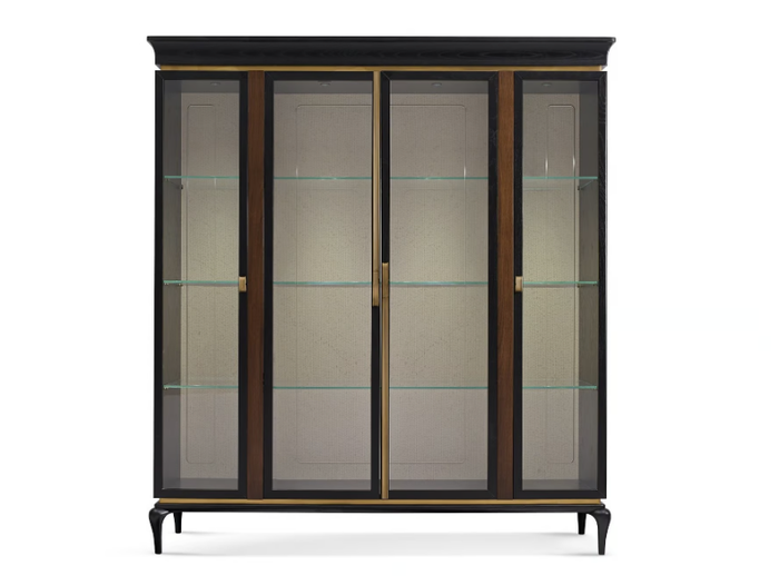 DILAN - Wooden display cabinet _ A.R. Arredamenti